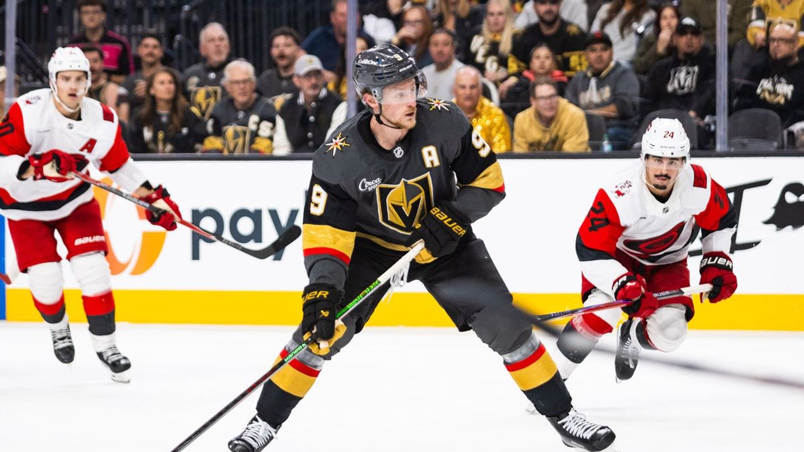 Golden Knights looking to salvage road trip against the Hurricanes