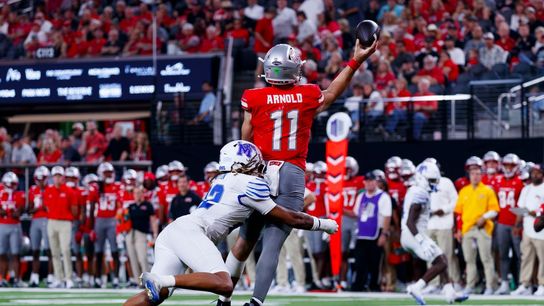 New solutions and old problems emerge for UNLV in season opener loss taken at Allegiant Stadium (UNLV). Photo by Paige Kuwata-The Sporting Tribune