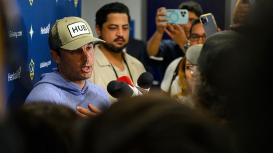 Landon Donovan told his story, now he wants to change the game taken at Dignity Health Sports Park (LA Galaxy). Photo by Kelvin Kuo-Imagn Images