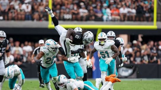 Ashton Jeanty puts injury concerns to rest in Raiders’ promising Week One win over Dolphins taken at Allegiant Stadium