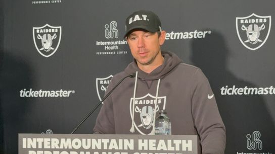 Raiders working to rebound after first loss of the season taken at Intermountain Health Performance Center (Las Vegas Raiders). Photo by Derek Hegna-The Sporting Tribune