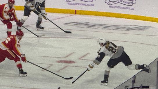 Trevor Connelly makes season debut with the Silver Knights taken at Lee’s Family Forum (Henderson Silver Knights)