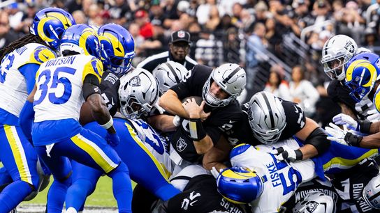 No QB controversy: Kubiak backs Kirk Cousins as starter taken at Intermountain Health Performance Center (Las Vegas Raiders). Photo by RJ Forbus-The Sporting Tribune