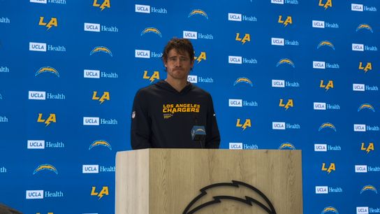 Chargers 'optimistic' Herbert will start Monday against Eagles taken at The Bolt (Los Angeles Chargers)