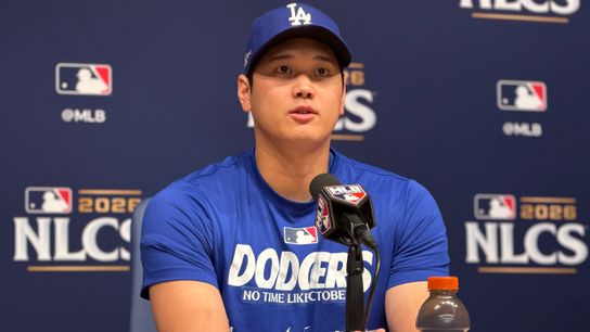 Dave Roberts confirms Shohei Ohtani will start Game 3 against Brewers taken at Dodger Stadium (Los Angeles Dodgers)
