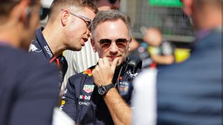 Christian Horner fired from Red Bull in shocking exit taken in Las Vegas (F1). Photo by Erich Schlegel-Imagn Images