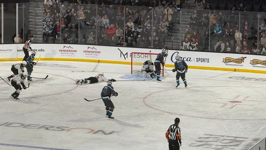 Tuomas Uronen’s power play heroics seal victory for Silver Knights over Tucson taken at Lee’s Family Forum (Henderson Silver Knights)