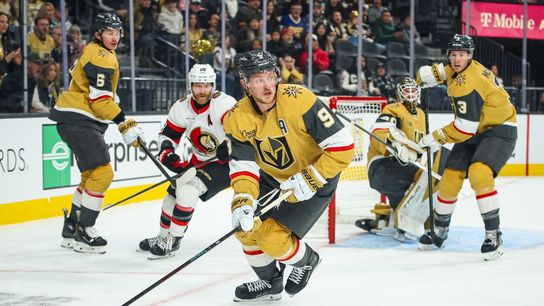 Golden Knights continue trip through Canada against Senators taken at Canadian Tire Centre (Vegas Golden Knights)