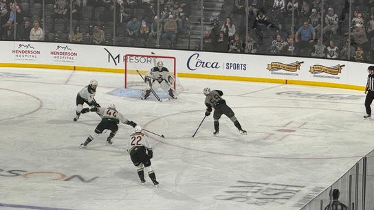 Silver Knights cannot keep first period momentum, fall to Tucson in overtime taken at Lee’s Family Forum (Henderson Silver Knights)