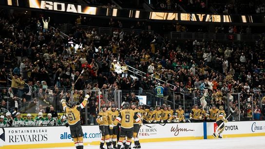 Golden Knights begin high-stakes stretch against Kraken taken at T-Mobile Arena (Vegas Golden Knights)