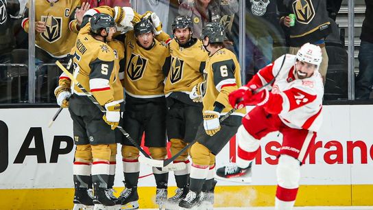 Desperate Golden Knights hoping for answers against Red Wings taken at Little Caesar’s Arena. Photo by RJ Forbus-The Sporting Tribune