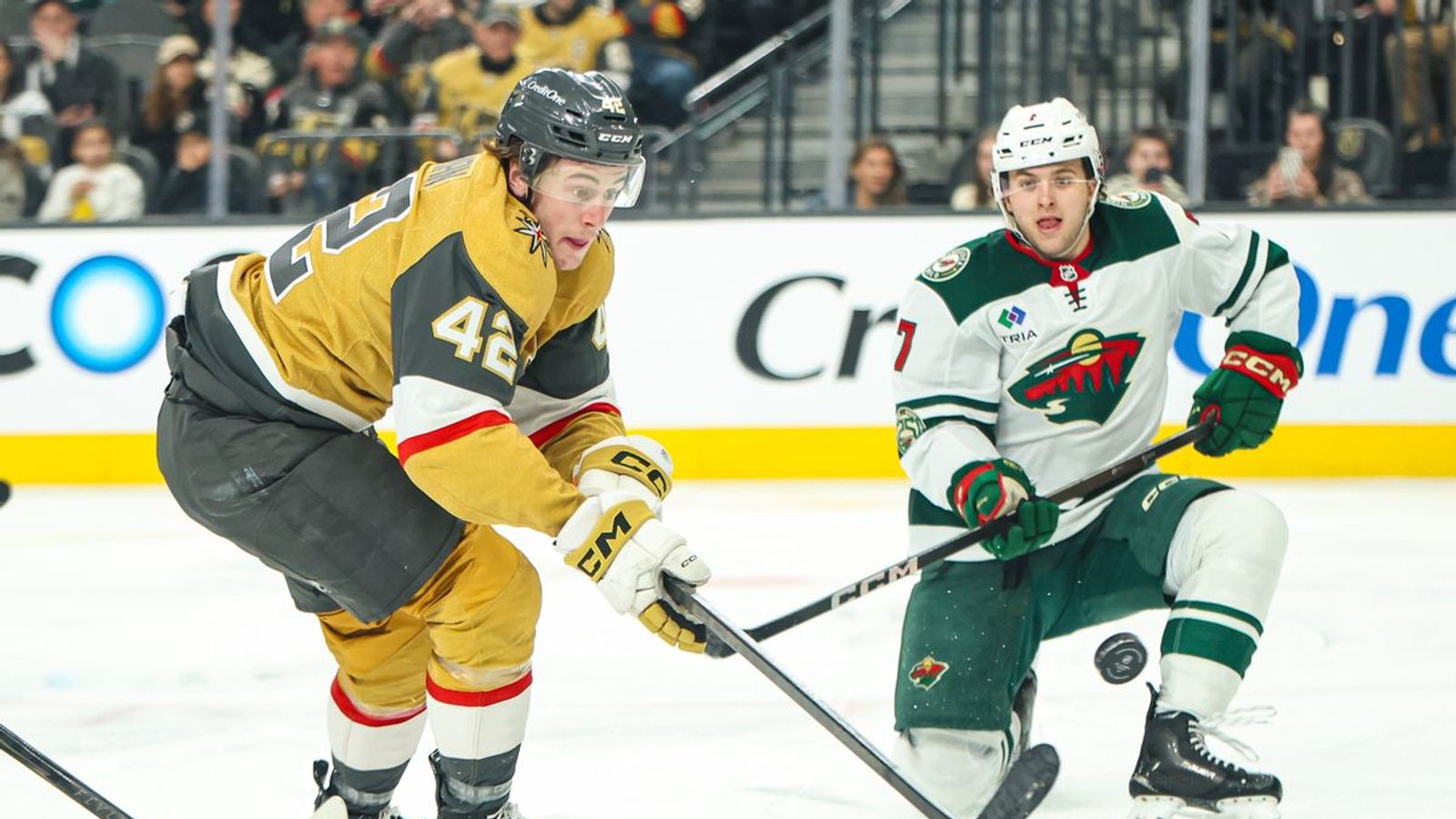 Golden Knights effectively enter home stretch against Wild