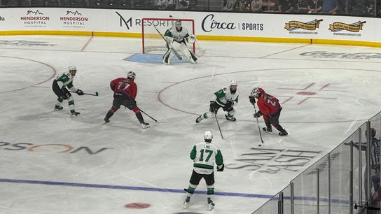 Despite positives, Silver Knights’ hot streak cooled down by Texas taken at Lee’s Family Forum (Henderson Silver Knights). Photo by Derek Hegna-The Sporting Tribune