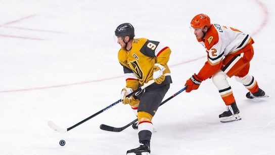Offense coming at a premium for Golden Knights against Ducks taken at Honda Center (Vegas Golden Knights). Photo by DJ Cabanlong-The Sporting Tribune