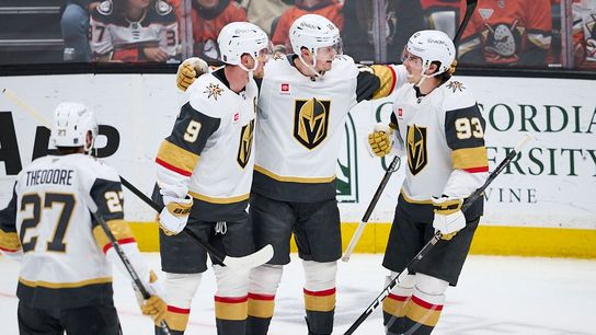 Golden Knights not worried as pivotal Game Five against Ducks looms taken at T-Mobile Arena (Vegas Golden Knights). Photo by Jon Bryan-The Sporting Tribune