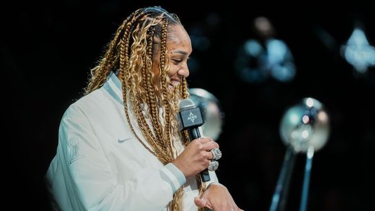 A’ja Wilson gets season off on the right foot with Player of the Week honors taken in Las Vegas (Las Vegas Aces). Photo by Kalin Sipes-The Sporting Tribune