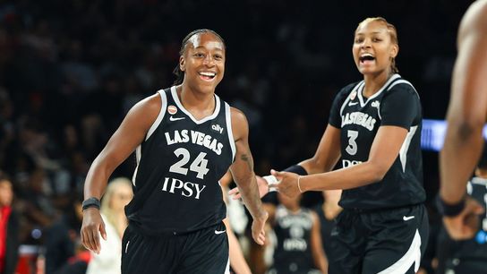 In-game adjustments prove the difference in Aces’ rout of Valkyries taken at Michelob ULTRA Arena (Las Vegas Aces). Photo by RJ Forbus-The Sporting Tribune