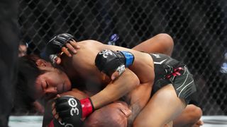 Quantity over quality? How the UFC is watering down its cards in 2025 taken in Las Vegas (UFC). Photo by Stephen R. Sylvanie-Imagn Images