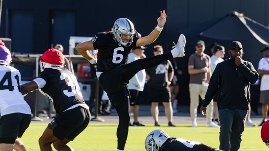 Defensive playmaking and special teams battles coming into focus for Raiders taken at Intermountain Healthcare Performance Center (Las Vegas Raiders). Photo by RJ Forbus-The Sporting Tribune