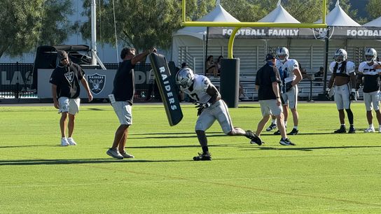 The evolution of the Raiders becoming apparent as training camp hits week-long mark taken at Intermountain Healthcare Performance Center (Las Vegas Raiders). Photo by Derek Hegna-The Sporting Tribune