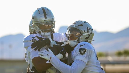 Fernando Mendoza finally gets his opportunity on run-heavy day taken at Intermountain Healthcare Performance Center (Las Vegas Raiders). Photo by Kalin Sipes-The Sporting Tribune