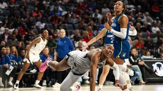Aces come away from battle against title favorite Lynx with teachable moments taken at Michelob ULTRA Arena (Las Vegas Aces). Photo by RJ Forbus-The Sporting Tribune