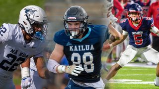Hawaii high school football 2025 preseason "Top 100" selections taken in Honolulu  (Hawaii). Photo by Michael Lasquero - HSRN
