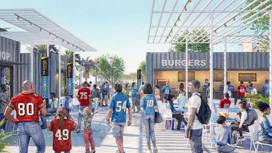 Inglewood approves $261 million plan to remake downtown, ease event traffic taken in Inglewood (Los Angeles Rams)