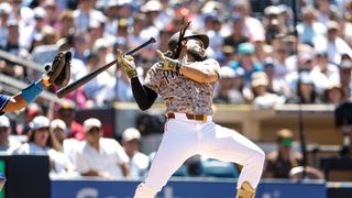 Series Preview: Padres carry five-game skid into four-game set with rival Dodgers  taken at Dodger Stadium (Los Angeles Dodgers). Photo by  David Frerker-Imagn Images