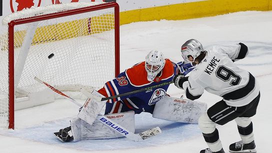 Kempe's shootout goal helps Kings sneak past Oilers taken at Rogers Place (Los Angeles Kings)