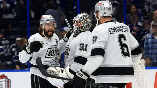 Kempe leads charge as Kings snap skid in victory over Lightning taken at Benchmark International Arena (Los Angeles Kings)
