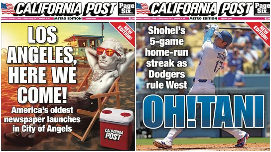New York Post to launch California Post in Los Angeles in early 2026 taken in Los Angeles (Sports Media)