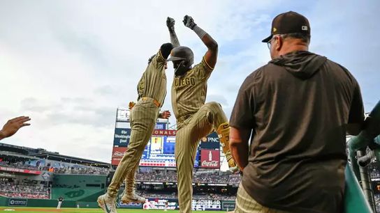 Padres collect season-high 20 hits in rout of Nationals taken Nationals Park (San Diego Padres)