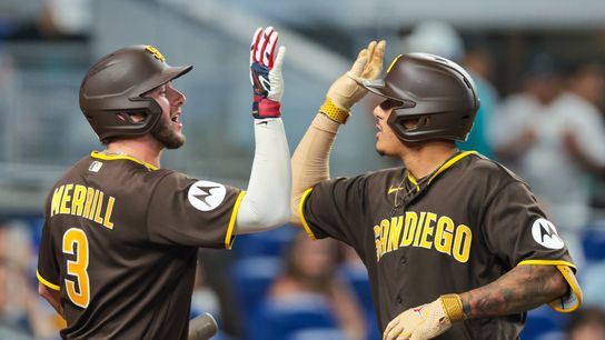 Machado, Merrill power Padres to series sweep over Marlins taken at loanDepot Park (San Diego Padres)