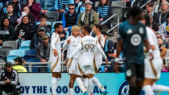 Martínez scores early as LAFC bounces back against Minnesota United taken Allianz Field (LAFC). Photo by Brace Hemmelgarn-Imagn Images