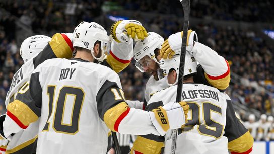 Golden Knights hang on to outlast Blues and end losing streak taken in St. Louis (Vegas Golden Knights)