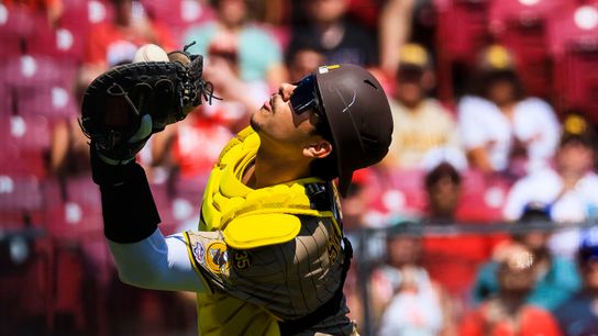 Ethan Salas' MLB debut spoiled as Padres fall 7-3 to Reds taken at Great American Ball Park (MLB)