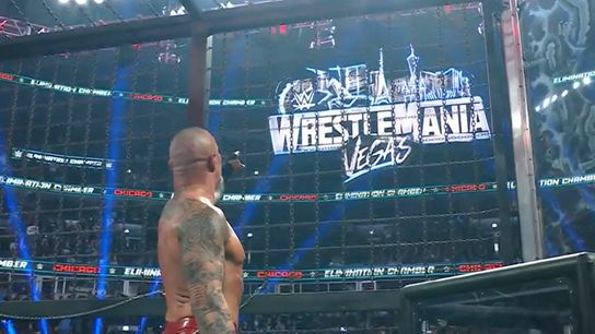 Orton wins, Rollins revealed as 'Masked Man' at WWE Elimination Chamber taken in Chicago (WWE)