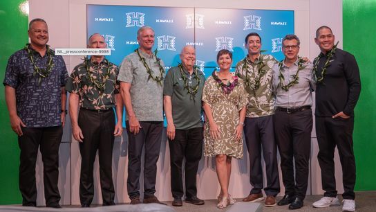 Hawaiʻi business leaders commit $5 million to support UH student-athlete NIL efforts taken in Honolulu (Hawaii)