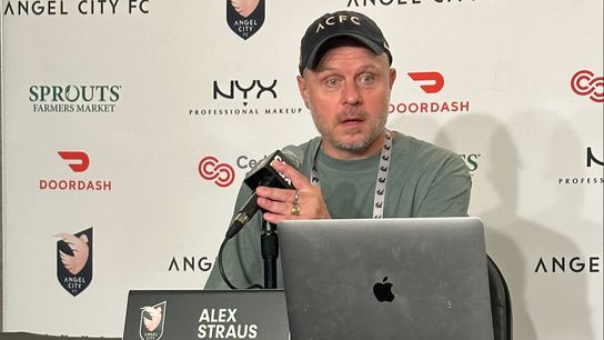 Angel City fires Alex Straus, trades Kennedy Fuller during summer break taken in Los Angeles (Angel City FC)