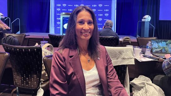 Nevarez keeps fighting the good fight for the Mountain West taken At Palms Resort and Casino (Mountain West Conference). Photo by Steve Carp-The Sporting Tribune