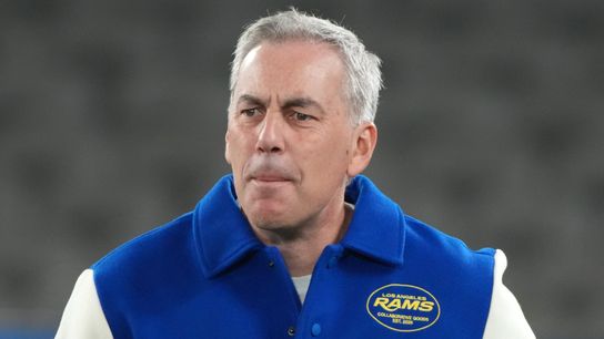 Kevin Demoff says Rams remain committed to Australia, clarifies Sean McVay’s comments taken at SoFi Stadium (Los Angeles Rams). Photo by Mandatory Credit: Kirby Lee-Imagn Images