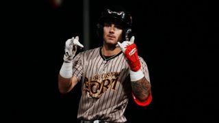 Padres' prospect Cobb Hightower is in love with game of baseball taken in San Diego (San Diego Padres). Photo by Brandon Pollard/ EVT Sports 