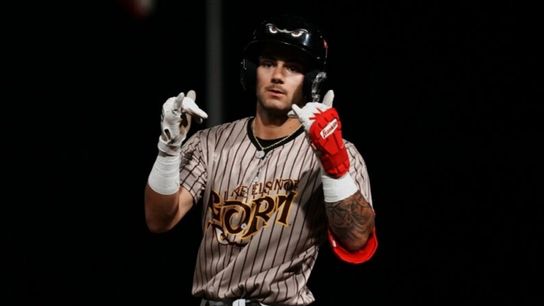 Padres' prospect Cobb Hightower is in love with game of baseball taken in San Diego (San Diego Padres)