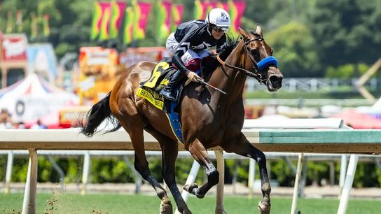 Santa Anita Saturday: Seismic Beauty Makes 2026 Debut taken Santa Anita Park (News). Photo by Santa Anita Park.