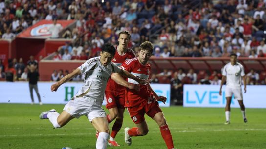 Son Heung-min makes debut as LAFC battles to draw against Chicago taken at SeatGeek Stadium (LAFC)