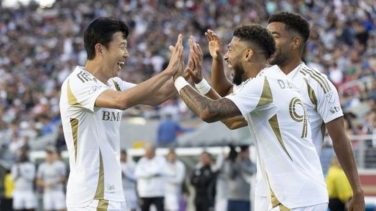 Son, Bouanga dazzle early as LAFC top Earthquakes in front of historic crowd taken at Levi's Stadium (LAFC)