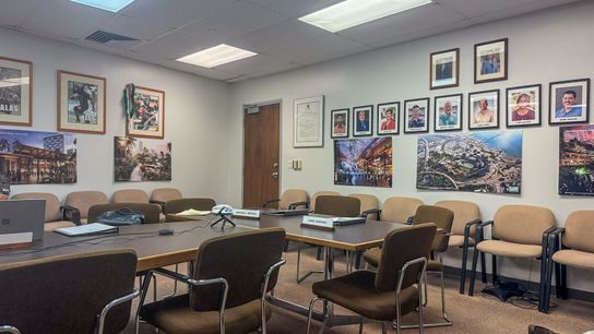 The Stadium Authority board meets every month in one of the conference rooms beneath the current Aloha Stadium structure.