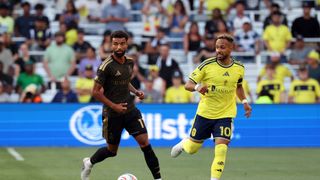 Hany Mukhtar's hat trick shreds LAFC in loss at Nashville taken at GEODIS Park (LAFC). Photo by Alan Poizner-Imagn Images