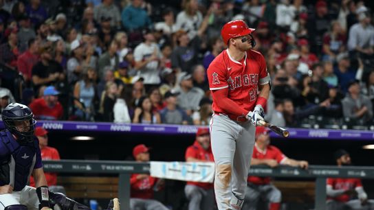 Mike Trout mashes 400th career home run as Angels blank Rockies taken at Coors Field (Los Angeles Angeles)